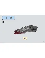 Preview for 59 page of LEGO STAR WARS 75135 Building Instructions