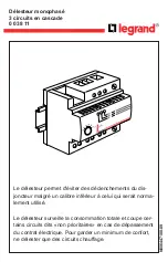 LEGRAND 0 038 11 Manual preview