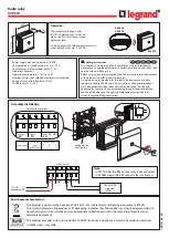 LEGRAND 0 405 14 Manual preview