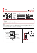 Preview for 17 page of LEGRAND 037 28 Operating Instructions Manual