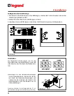 Preview for 38 page of LEGRAND 310963 MTBS 45A Installation Manual