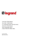 LEGRAND 34063 Manual preview