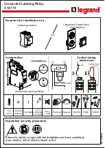 LEGRAND 4 121 70 Quick Start Manual preview