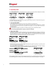 Preview for 8 page of LEGRAND 4 226 81 Installation And User Manual