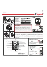 LEGRAND 496 03 Manual preview