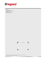 Preview for 72 page of LEGRAND Archimod HE 240 Installation And Maintenance Manual