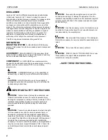 Preview for 2 page of LEGRAND CHIEF CSPR Installation Instructions Manual