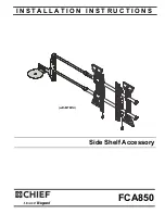 LEGRAND Chief FCA850 Installation Instruction preview