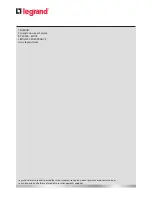 Preview for 196 page of LEGRAND DAKER DK Plus 3 101 70 Installation Manual