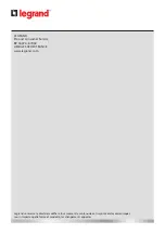 Preview for 124 page of LEGRAND DAKER DK Plus 3 106 60 Installation Manual