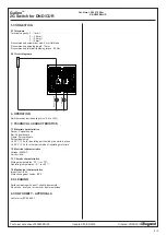 Preview for 2 page of LEGRAND Galion K8/H258BN-HK Instructions