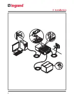 Preview for 8 page of LEGRAND KEOR MULTIPLUG 600 VA Installation Manual