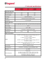 Preview for 28 page of LEGRAND KEOR MULTIPLUG 600 VA Installation Manual