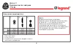 Preview for 65 page of LEGRAND PRO 21 7756 36 Manual