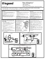 Preview for 1 page of LEGRAND radiant RCD113 Installation Instructions