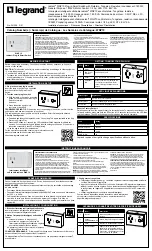 Preview for 1 page of LEGRAND radiant WNP10 Quick Start Manual