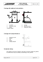 Preview for 9 page of Lehner Lifttechnik OMEGA User Handbook Manual