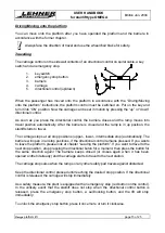 Preview for 16 page of Lehner Lifttechnik OMEGA User Handbook Manual