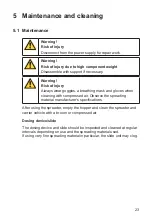 Preview for 23 page of LEHNER POLARO Operating Instructions With Parts List