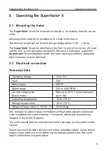 Preview for 9 page of LEHNER SuperVario X Operating Instructions With Spare Parts List