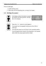 Preview for 15 page of LEHNER SuperVario X Operating Instructions With Spare Parts List