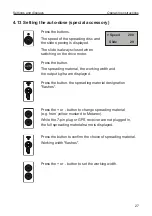 Preview for 27 page of LEHNER SuperVario X Operating Instructions With Spare Parts List