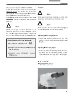 Preview for 61 page of Leica DM6000 M Operating Instructions Manual