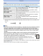 Preview for 21 page of Leica V-LUX 4 Instructions Manual