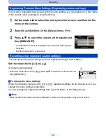 Preview for 121 page of Leica V-LUX 4 Instructions Manual