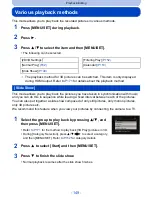 Preview for 149 page of Leica V-LUX 4 Instructions Manual