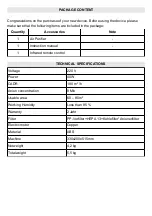 Preview for 2 page of Leicke LE59027 User Manual