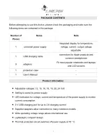 Preview for 3 page of Leicke NT33401 User Manual