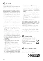 Preview for 82 page of Leifheit CleanTenso Operating Instructions Manual