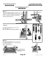 Preview for 26 page of Leisure Time Products Sky Fort 6009 Assembly Instructions Manual