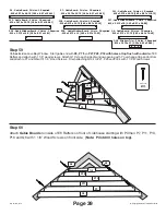 Preview for 40 page of Leisure Time Products Sky Fort 6009 Assembly Instructions Manual