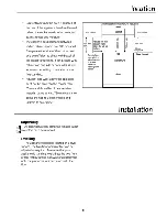 Preview for 9 page of Leisure CMCE 96 User Manual