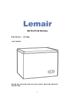 Lemair CF-300K Instruction Manual preview