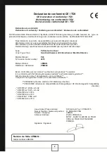 Preview for 2 page of LEMAN PSM040 Instruction Manual