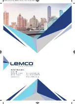 Preview for 23 page of Lemco HDMOD 4 Operation Manual