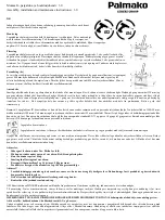 Preview for 24 page of Lemeks Palmako KASPER MV100-3720-3 Assembly, Installation And Maintenance Instructions