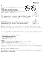 Preview for 24 page of Lemeks Palmako MV70-2421-1 Assembly, Installation And Maintenance Manual