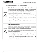 Preview for 54 page of LEMKEN Kristall 9 K Operating Instructions Manual