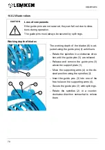 Preview for 72 page of LEMKEN Kristall 9 K Operating Instructions Manual