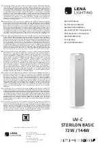 Preview for 1 page of Lena Lighting UV-C STERILON BASIC User Manual