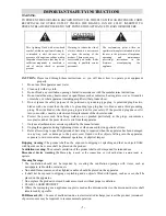 Preview for 2 page of LENCO CR-2800 Instruction Manual