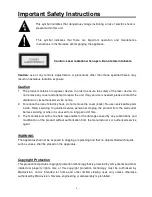 Preview for 2 page of LENCO DVT-2201 Manual