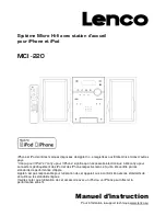 Preview for 35 page of LENCO MCI-220 Instruction Manual