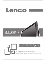 LENCO TFT-225 User Manual preview