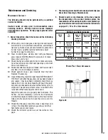 Preview for 21 page of Lennox Hearth Products Gas Stove Installation And Operation Manual