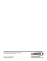 Preview for 30 page of Lennox Hearth Products Gas Stove Installation And Operation Manual